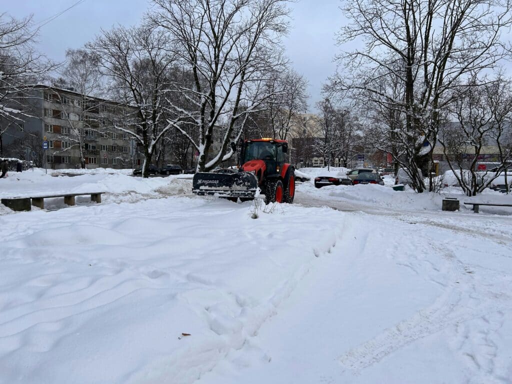 Snöröjning